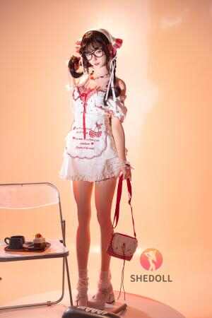 SHEDOLL 楚琳 160cm | C罩杯 ｜ 女僕服風｜甜美巨乳純欲｜全身植毛+加熱夾吸通道｜Cosplay甜心辦公秘書